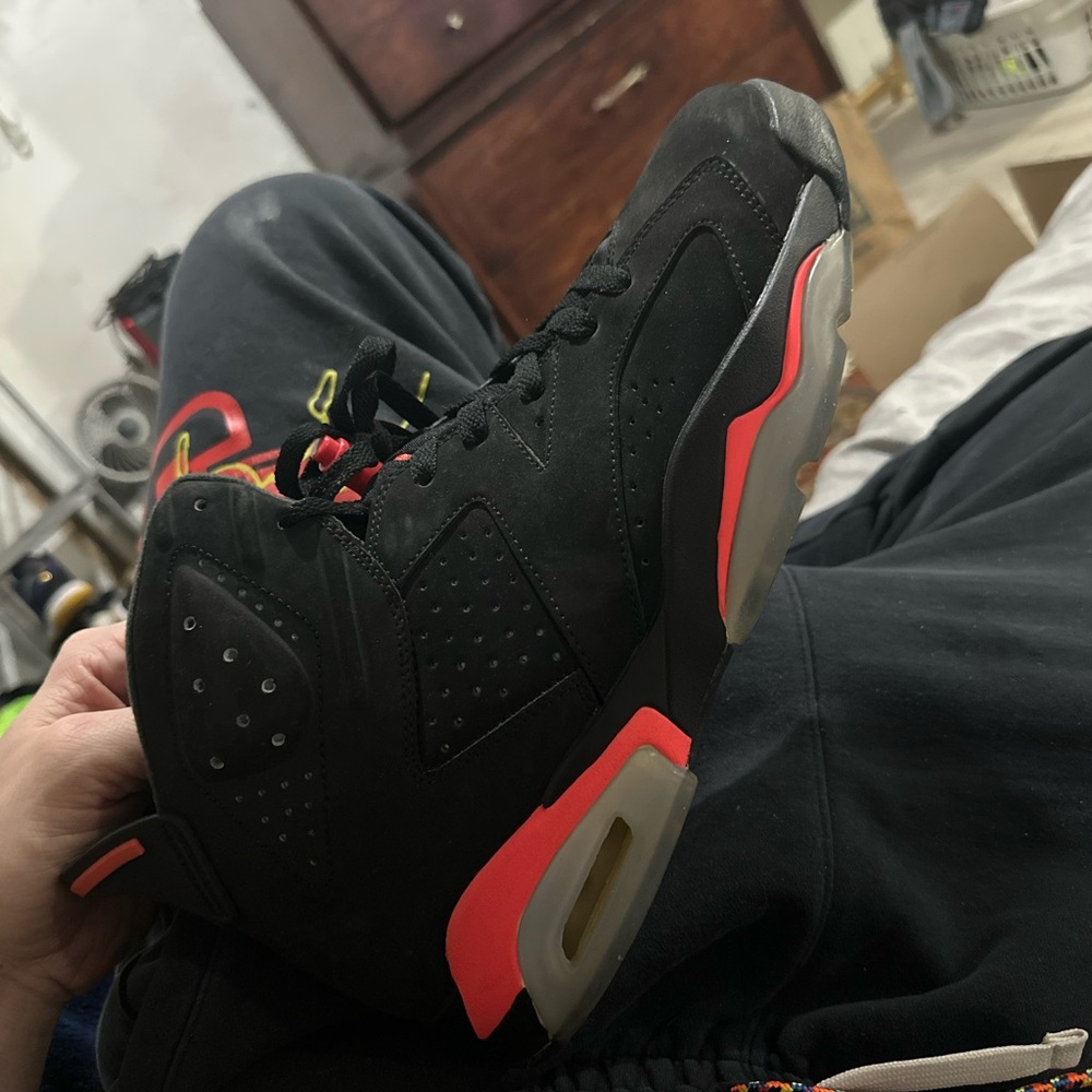 Jordan Black and Red infrared
